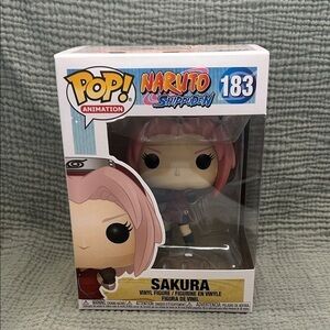 Funko Pop Naruto Shippuden SAKURA 183 NEW bobblehead